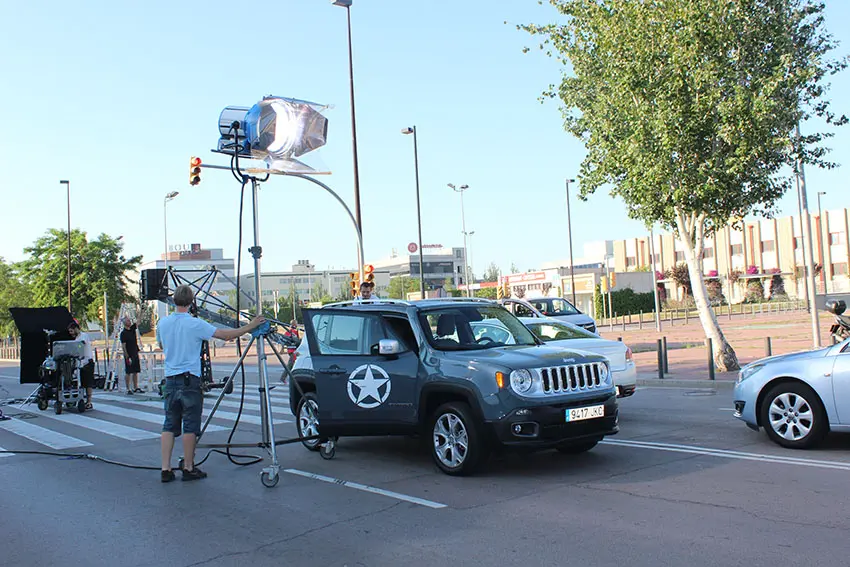 Coches rodaje spot publicitario | SerbeCar Coches rodaje spot promocionando los otros soportes publicitarios de SerbeCar